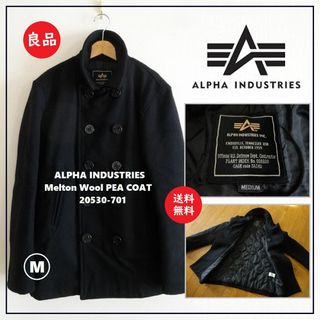 ALPHA INDUSTRIES - 送料込 良品★アルファ インダストリーズ ピーコート M 20530-701