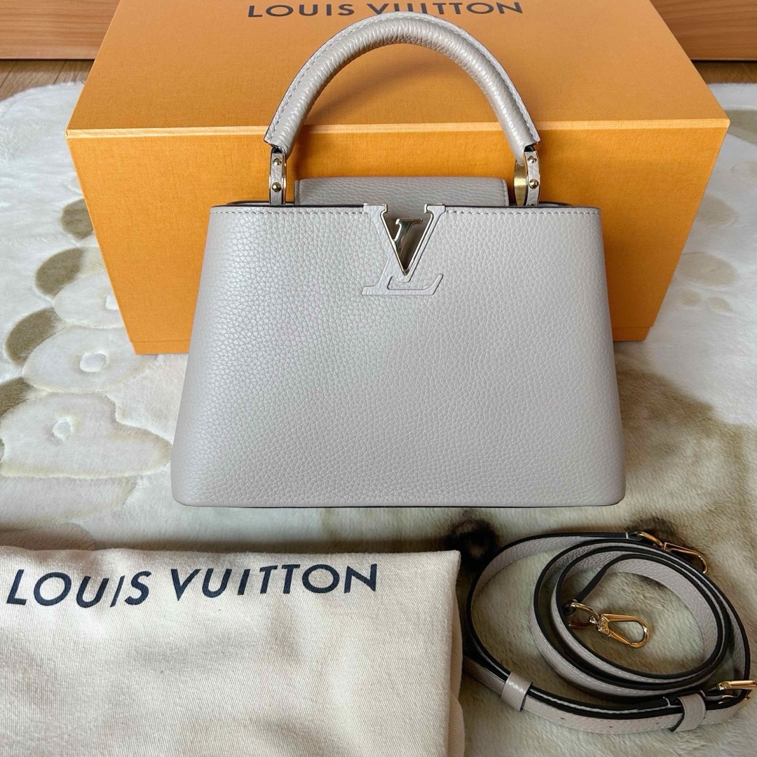 LOUIS VUITTON ルイヴィトン　カプシーヌBB ガレ　ハンドバッグトリヨン