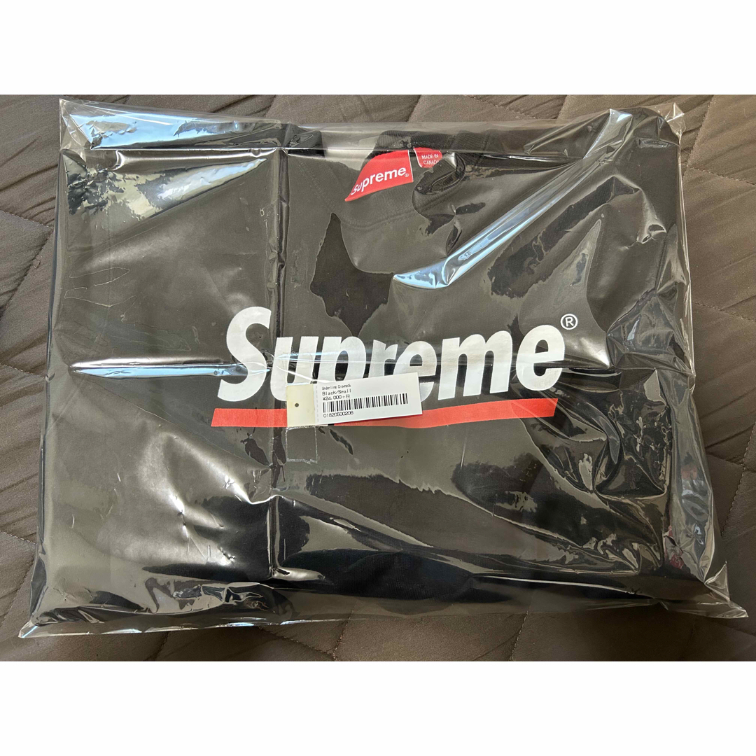 メンズSupreme Underline Crewneck Black Small