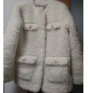 ハーリップトゥ(Her lip to)のRoyal Faux Fur Coat おまけつき(毛皮/ファーコート)