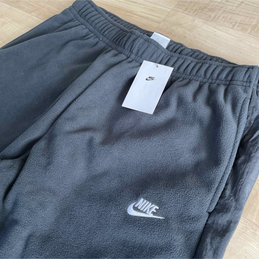 NIKE(ナイキ)のNIKE ナイキ　メンズ　異素材　ウーブンフリース　上下セット　ブラック　XXL メンズのトップス(ニット/セーター)の商品写真