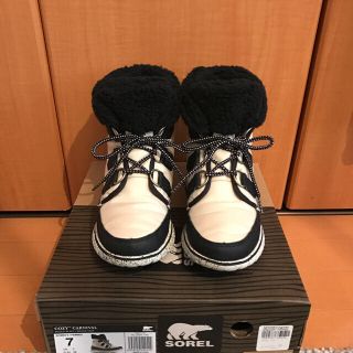 ソレル(SOREL)の美品 SOREL 箱付き コージーカーニバル 24.0(ブーツ)