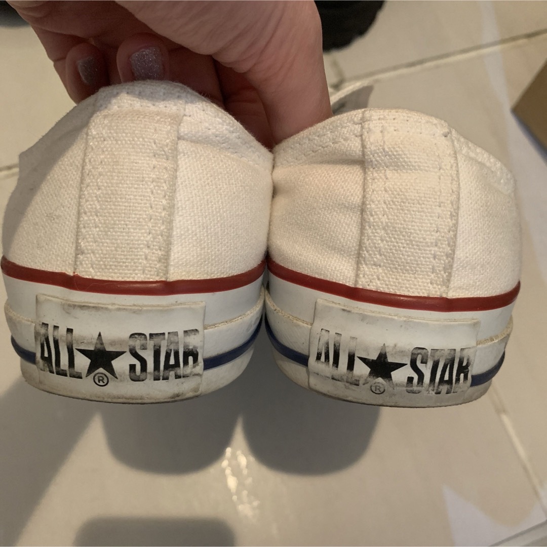 ALL STAR（CONVERSE）(オールスター)のコンバース　白 レディースの靴/シューズ(スニーカー)の商品写真