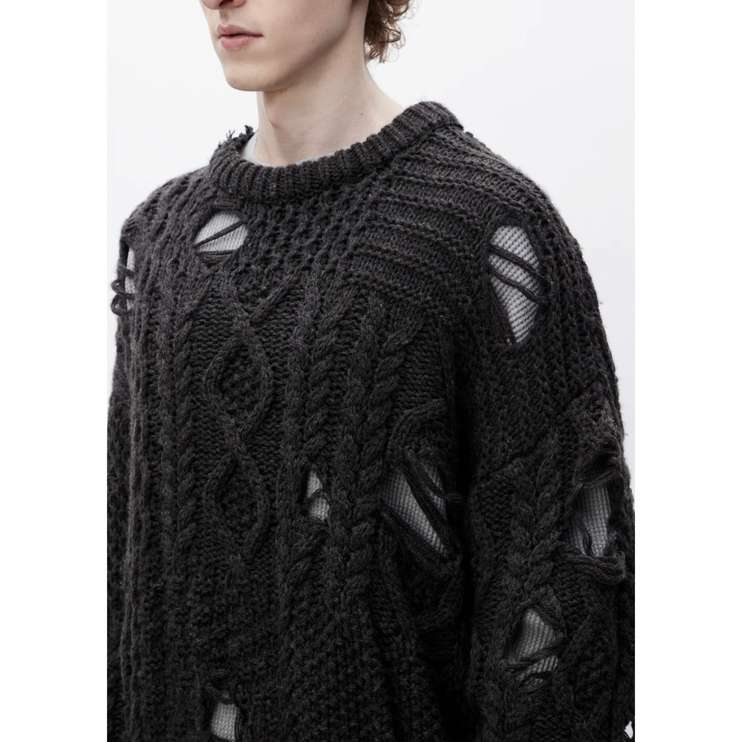 ネイバーフッド PATCHWORK SAVAGE SWEATER