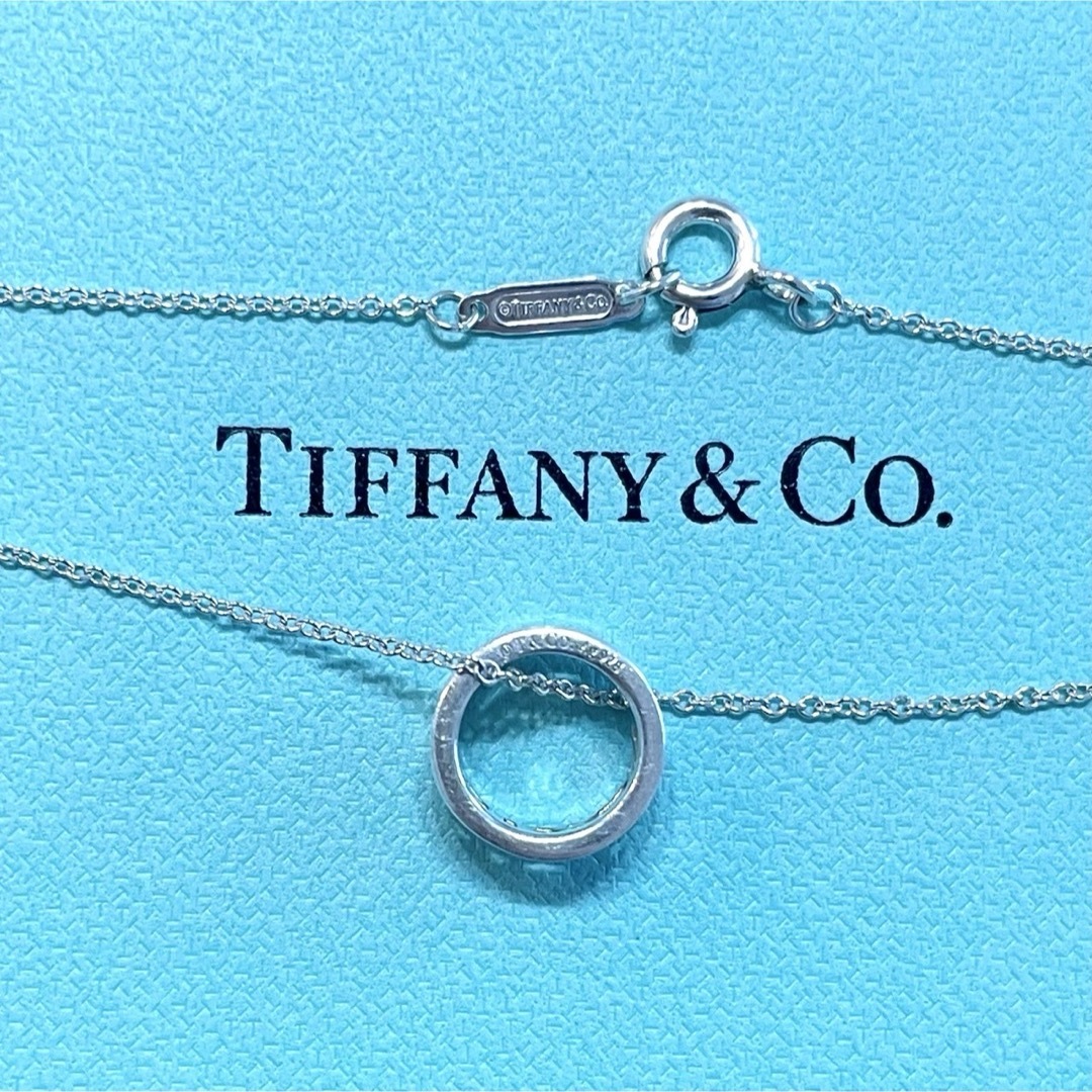 Tiffany & Co.(ティファニー)のティファニー アトラス オープン ペンダント ネックレス スターリング 40cm レディースのアクセサリー(ネックレス)の商品写真