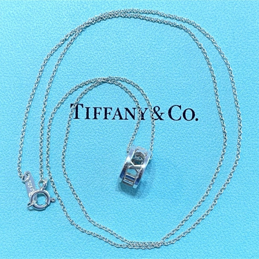 Tiffany & Co.(ティファニー)のティファニー アトラス オープン ペンダント ネックレス スターリング 40cm レディースのアクセサリー(ネックレス)の商品写真