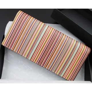 ポールスミス(Paul Smith)の贈り物に☆新品☆箱付 ポールスミス 人気マルチ かぶせ 長財布(長財布)