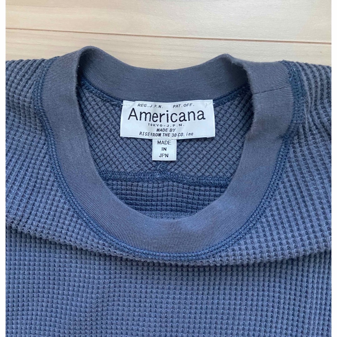 AMERICANA(アメリカーナ)のアメリカーナAmericana APSTUDIO別注サーマル レディースのトップス(トレーナー/スウェット)の商品写真