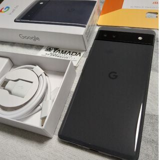 新品同様 Google Pixel 6a ブラック 128GB(スマートフォン本体)