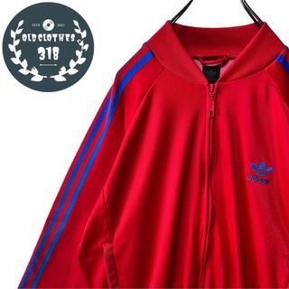 アディダス(adidas)の【ADIDAS】アディダス 00s トラックJKT トレフォイルロゴ 3本線(ジャージ)