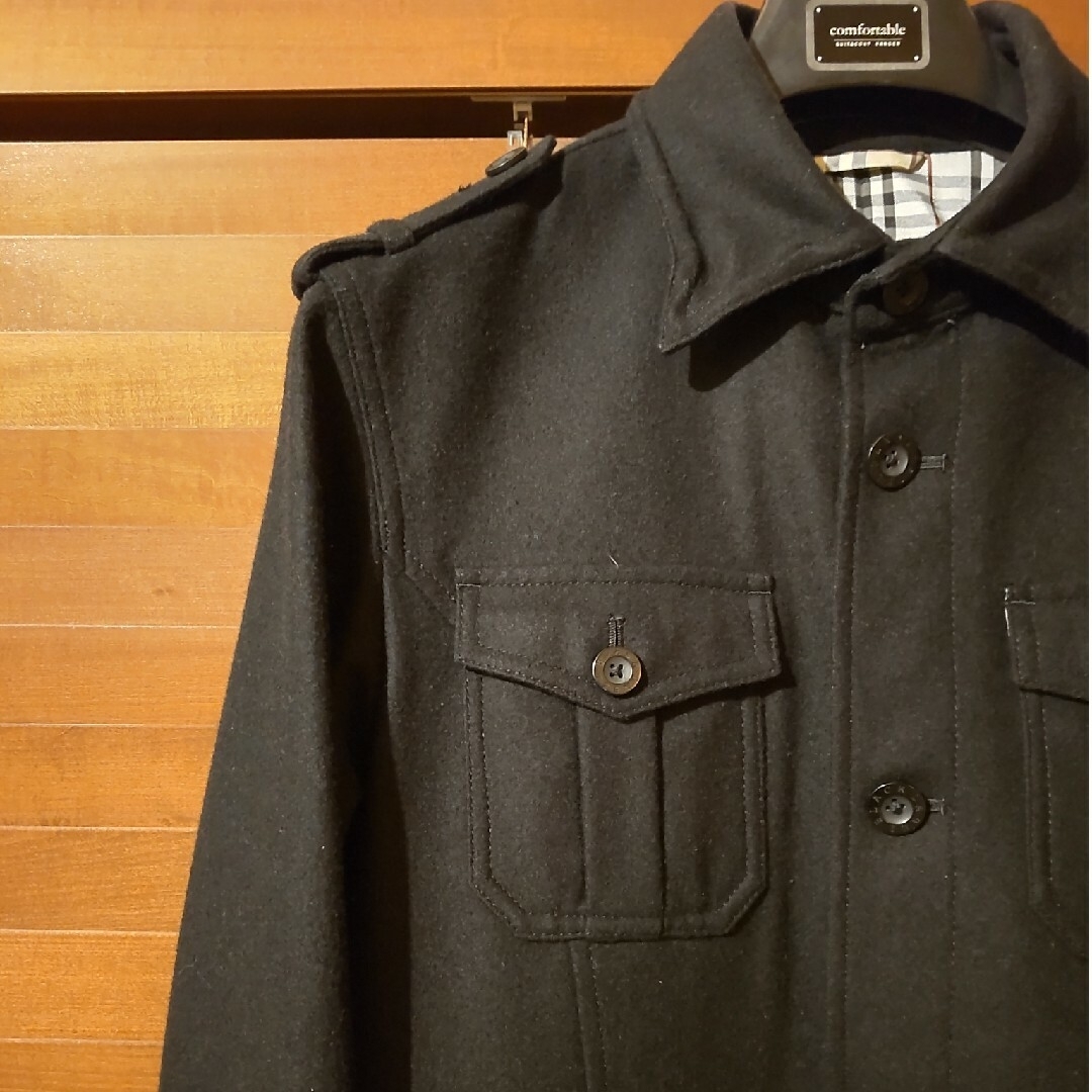 BURBERRY BLACK LABEL(バーバリーブラックレーベル)のBURBERRY BLACK LABEL 4ポケットフィールドジャケット メンズのジャケット/アウター(ミリタリージャケット)の商品写真