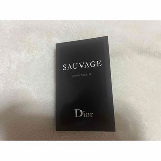 ディオール(Dior)のsauvage  Dior 試供品(香水(男性用))