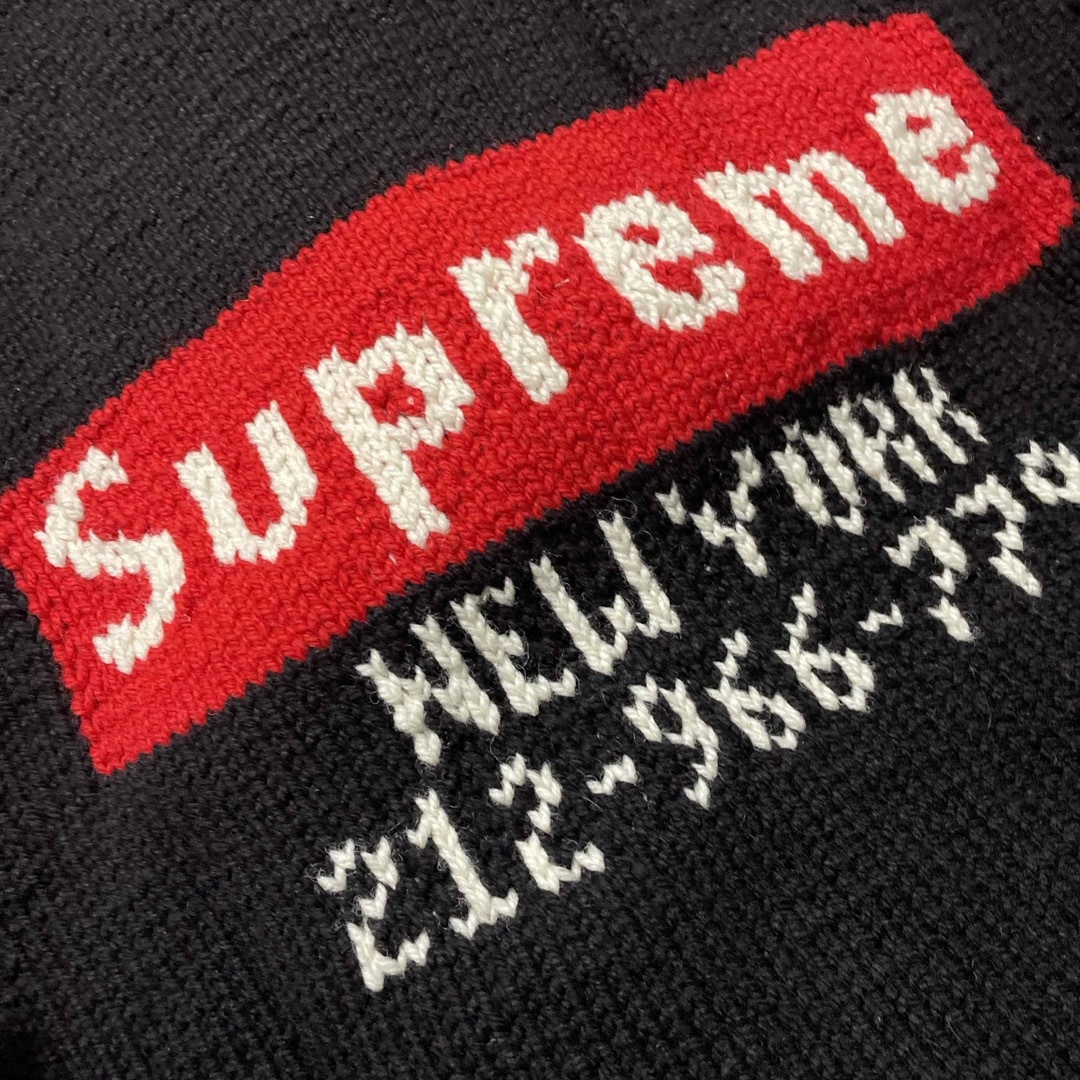 Supreme(シュプリーム)のSupreme box logo cowichan sweater  メンズのトップス(カーディガン)の商品写真