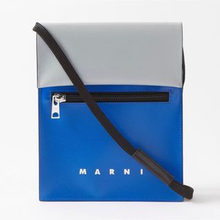 マルニ(Marni)のMARNI マルニ ショルダーバッグ TRIBECA PVC ロゴ フォンケース(ショルダーバッグ)