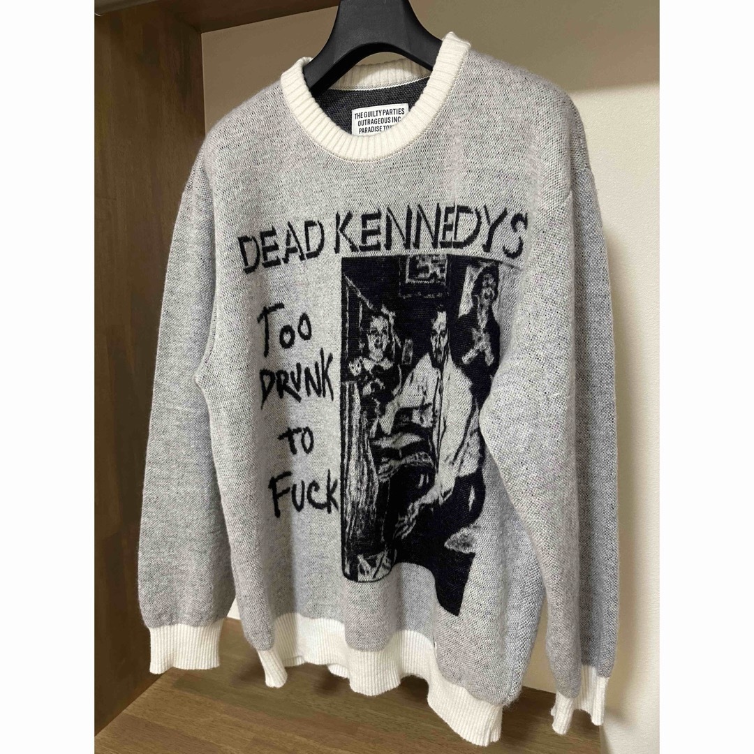 WACKOMARIA × DEADKENNEDYSワコマリア ニット 美品モヘヤニット