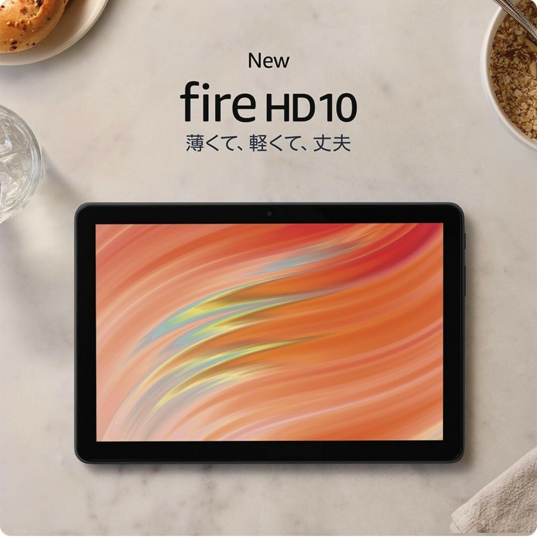 Amazon(アマゾン)のFire HD 10 タブレット 32GB ブラック (2023年発売) スマホ/家電/カメラのPC/タブレット(タブレット)の商品写真