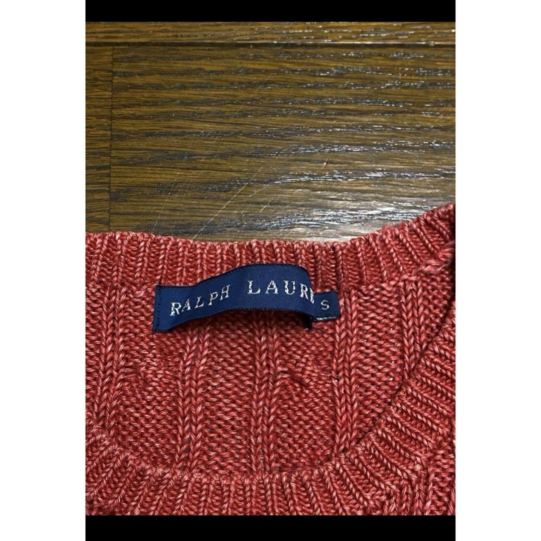 POLO RALPH LAUREN(ポロラルフローレン)の【最高級 リネン100%】 ラルフローレン ケーブル ニット セーター 1714 レディースのトップス(ニット/セーター)の商品写真