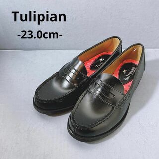Tulipian チューリピアン　 ローファー　78 ブラック　23.0cm(ローファー/革靴)