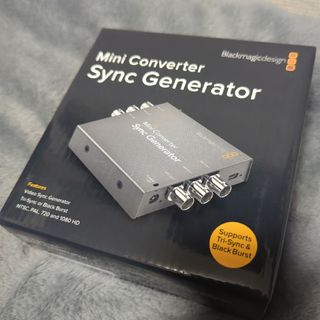 ブラックマジック(Blackmagicdesign)のMini Converter Sync Generator同期信号発生器(その他)