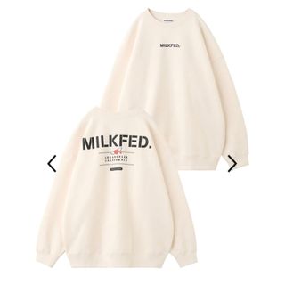 ミルクフェド(MILKFED.)の新品未使用☆ミルクフェド  スウェット　トレーナー(トレーナー/スウェット)