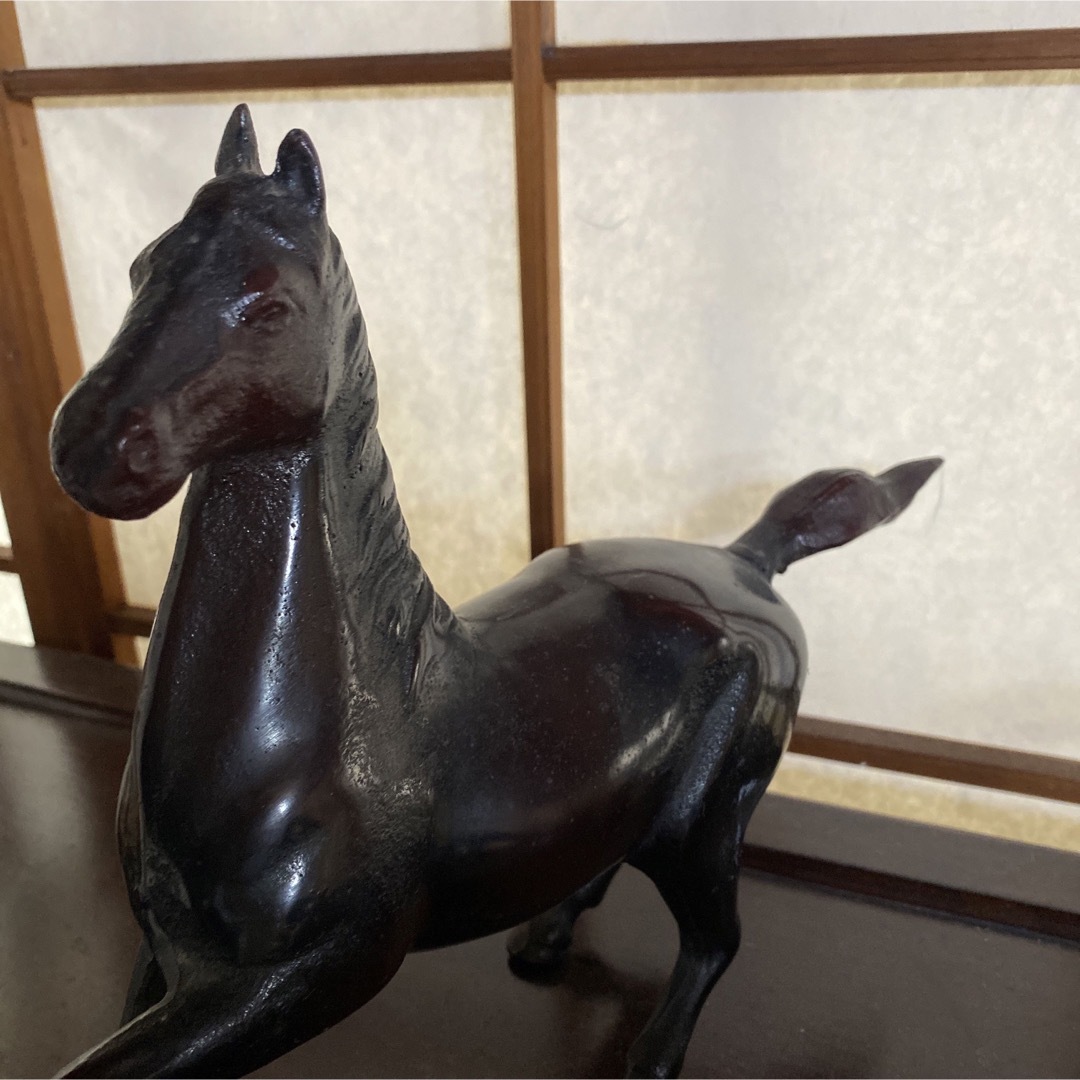馬 置物 骨董品 アンティーク 馬 置物 骨董品 アンティーク