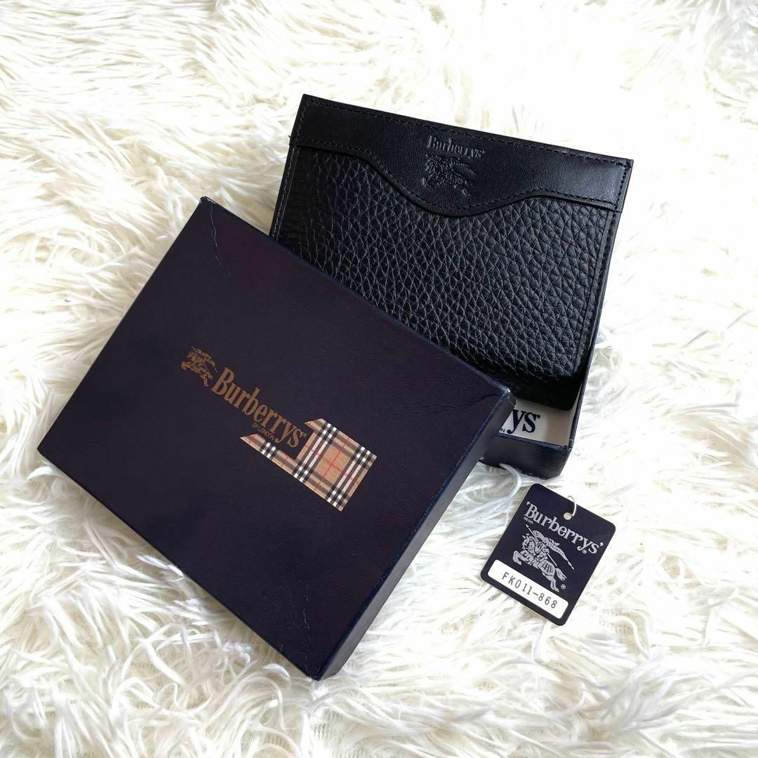 BURBERRY(バーバリー)の⋟希少品⋞ 入手困難 / バーバリー グレインレザーがま口ウォレット レディースのファッション小物(財布)の商品写真