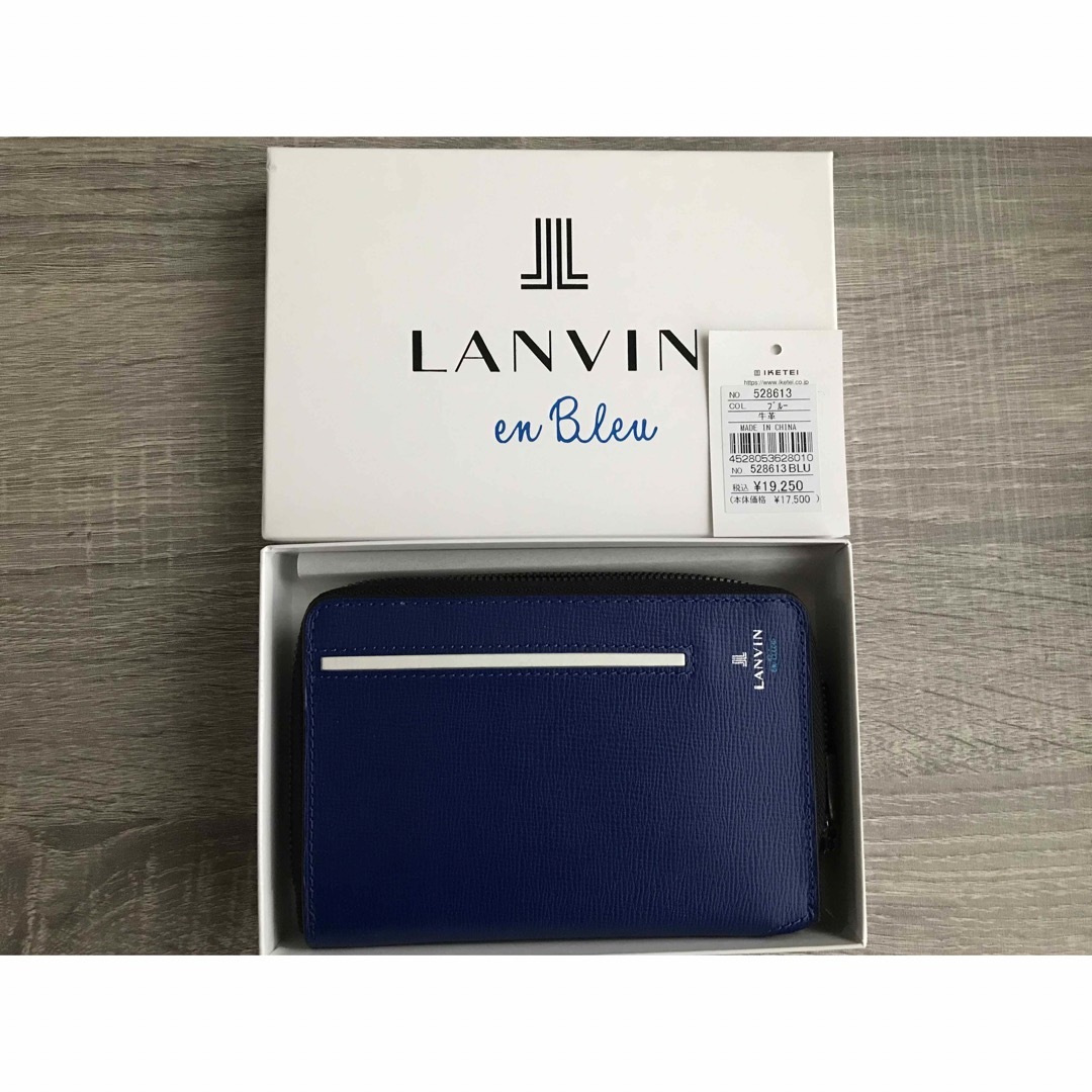 LANVIN en Bleu(ランバンオンブルー)のLANVIN en Blue 折り財布【新品未使用】 メンズのファッション小物(折り財布)の商品写真