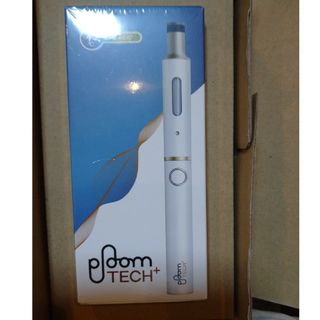 プルームテック(PloomTECH)の【新品　未開封】Ploom　TECH ＋ ホワイト　プルームテック プラス　本体(タバコグッズ)