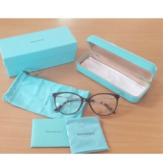 ティファニー(Tiffany & Co.)のTIFFANY伊達メガネブルーライトカット(サングラス/メガネ)