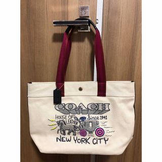 コーチ(COACH)のコーチ　コットントートバッグ(トートバッグ)