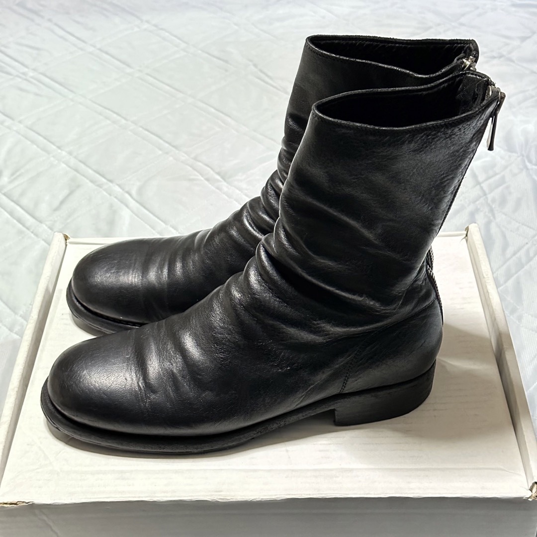 GUIDI(グイディ)のGUIDI 988 バックジップブーツ Black 40.5 メンズの靴/シューズ(ブーツ)の商品写真