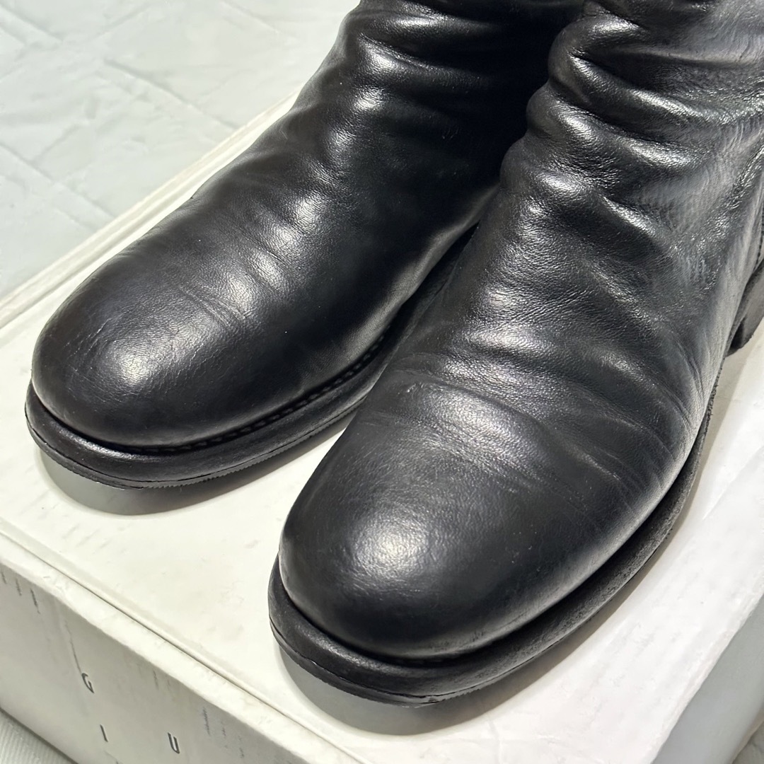 GUIDI(グイディ)のGUIDI 988 バックジップブーツ Black 40.5 メンズの靴/シューズ(ブーツ)の商品写真