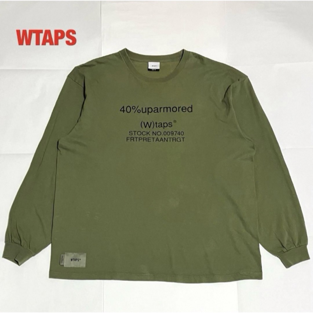 TシャツWTAPS　ダブルタップス　40PCT UPARMORED L/S TEE