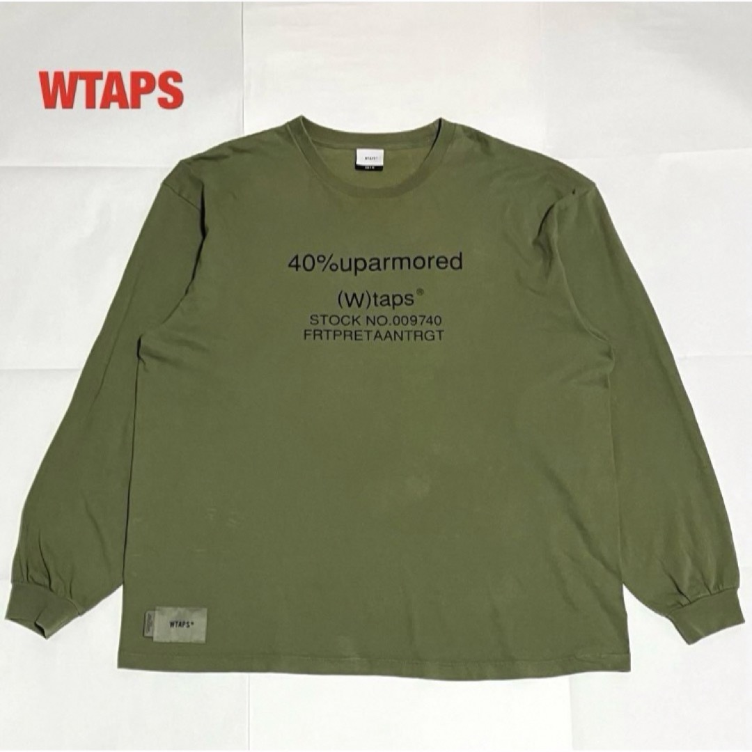 W)taps(ダブルタップス)のWTAPS　ダブルタップス　40PCT UPARMORED L/S TEE メンズのトップス(Tシャツ/カットソー(七分/長袖))の商品写真