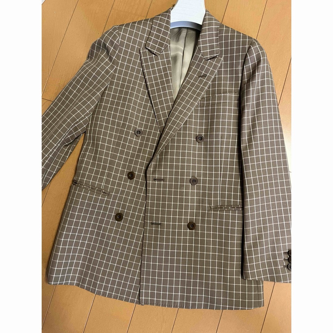 L'Appartement DEUXIEME CLASSE(アパルトモンドゥーズィエムクラス)のUNION LAUNCH♡Window Pen Check W Jacket レディースのジャケット/アウター(テーラードジャケット)の商品写真