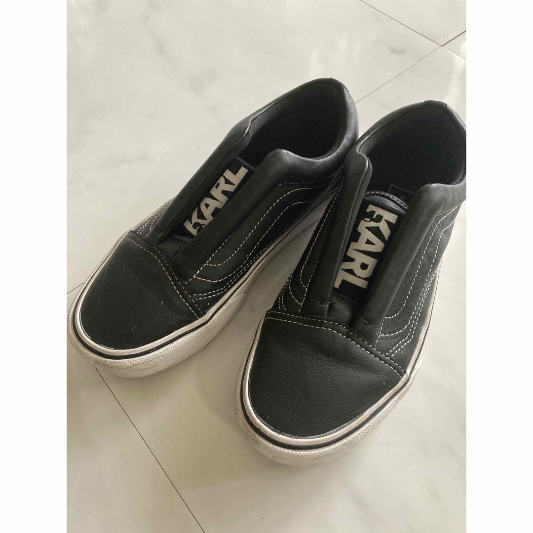 激安通販専門店 希少vans カールラガフェルド　コラボスニーカー