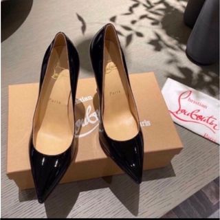 クリスチャンルブタン(Christian Louboutin)の【美品】ルブタン  パテントパンプス  23cm(ハイヒール/パンプス)