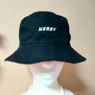 NERDY  リバーシブル バケットハット(ハット)