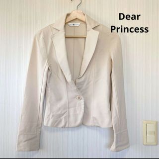 ディアプリンセス(Dear Princess)のジャケット フォーマル DearPrincess ディアプリ S ベージュ(テーラードジャケット)