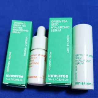 イニスフリー(Innisfree)のイニスフリー　グリーンティーブライトセラム&ヒアルロンセラムセット(サンプル/トライアルキット)