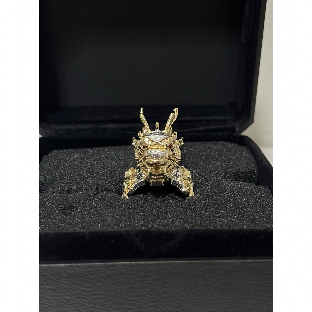 ゴールドドラゴン龍リング男女兼用 レディースのアクセサリー(リング(指輪))の商品写真