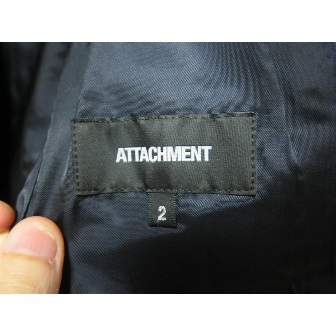 ATTACHIMENT(アタッチメント)のアタッチメントATTACHMENTカシミヤ混二重メルトンチェスターコート メンズのジャケット/アウター(チェスターコート)の商品写真