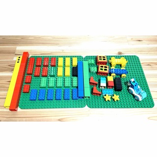 レゴ(Lego)のLEGOデュプロ115パーツ＋基盤2枚(知育玩具)