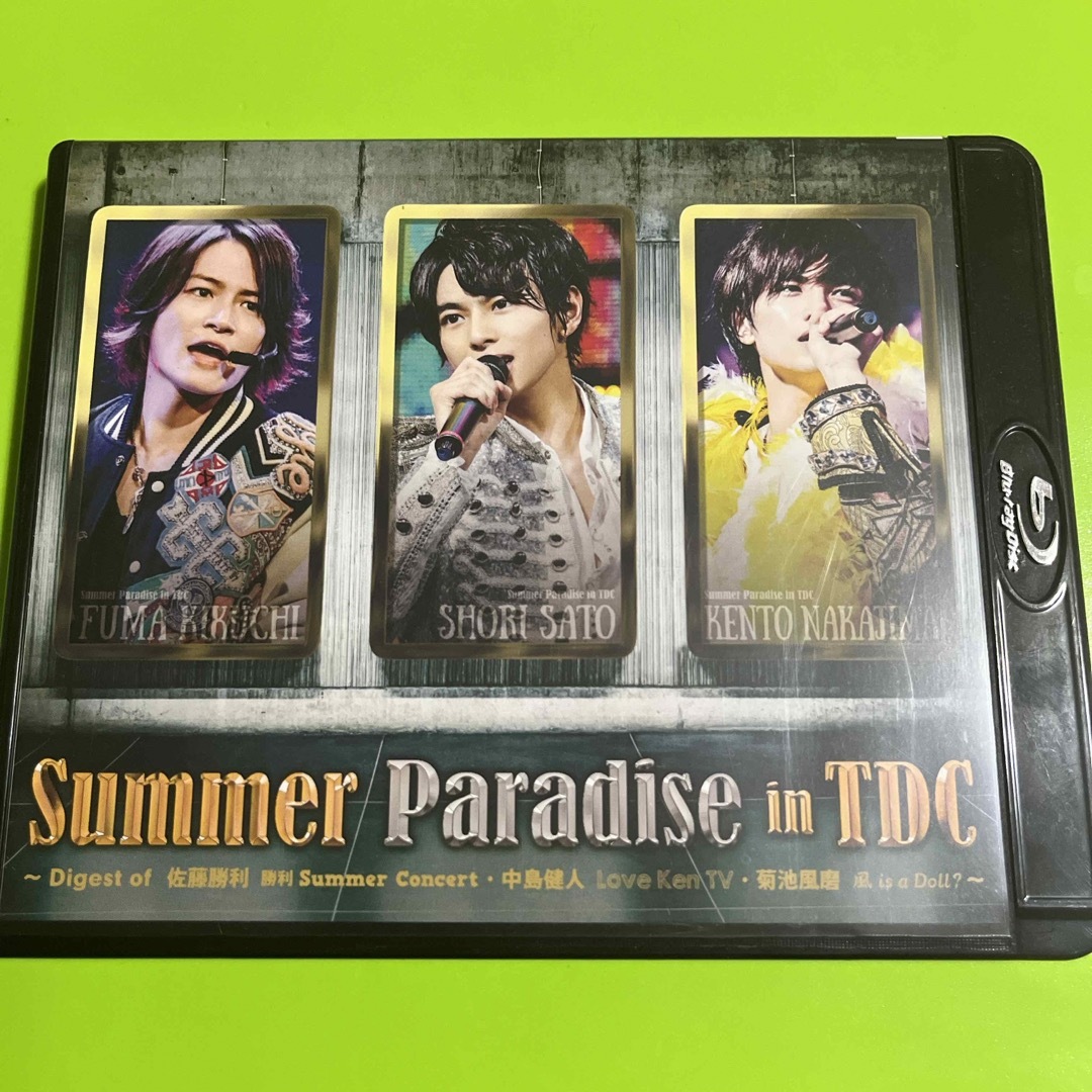 Sexy Zone(セクシー ゾーン)のSummer　Paradise　in　TDC〜Digest　of　佐藤勝利「勝利 エンタメ/ホビーのDVD/ブルーレイ(ミュージック)の商品写真