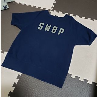 スワッガー(SWAGGER)の■スワッガー　swagger　SWG　半袖　トレーナー　メンズ　L　紺色(Tシャツ/カットソー(半袖/袖なし))