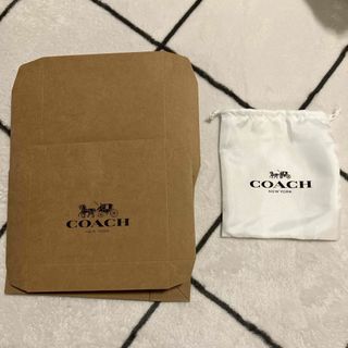 コーチ(COACH)の新品　コーチ　財布　ショップ袋　二つ折り財布(ショップ袋)