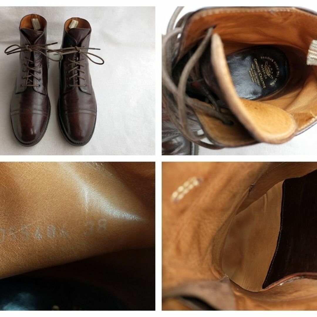 nest Robe(ネストローブ)のOFFICINE CREATIVE ブーツ アンティーク ネストローブ 38 茶 レディースの靴/シューズ(ブーツ)の商品写真