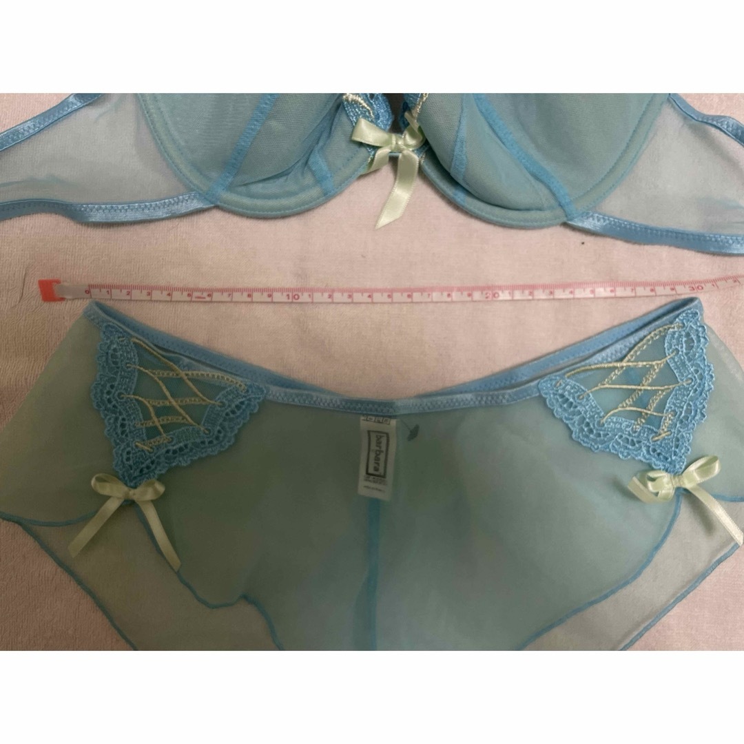 LA PERLA(ラペルラ)のBARBARAバルバラ 80B(75B)/38 セット ヴィンテージ！難あり格安 レディースの下着/アンダーウェア(ブラ&ショーツセット)の商品写真