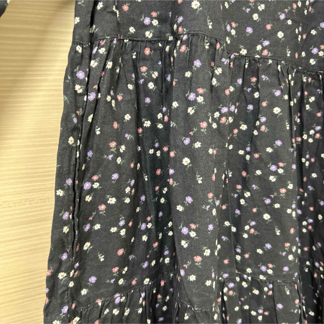 UNIQLO(ユニクロ)の【新品】UNIQLO ⭐︎ GIRLS フランネルワンピース　サイズ150 キッズ/ベビー/マタニティのキッズ服女の子用(90cm~)(ワンピース)の商品写真