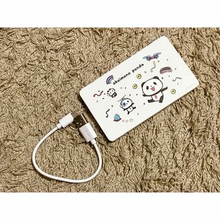 ラクテン(Rakuten)のお買い物パンダ　モバイルバッテリー(キャラクターグッズ)